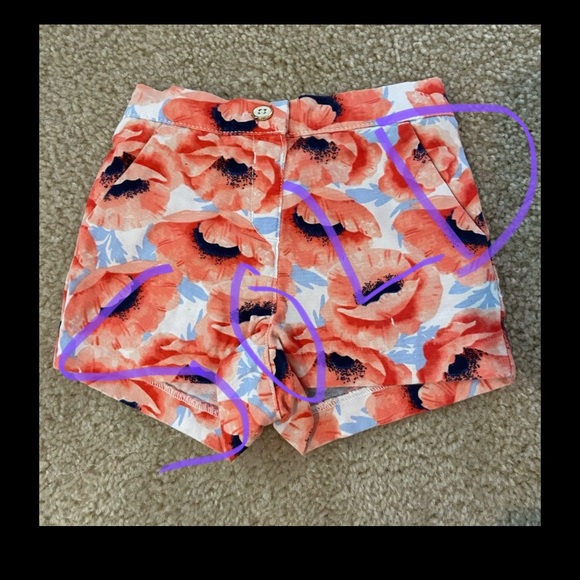 Janie and jack floral ruffle shorts bundle - Picture 5 of 8